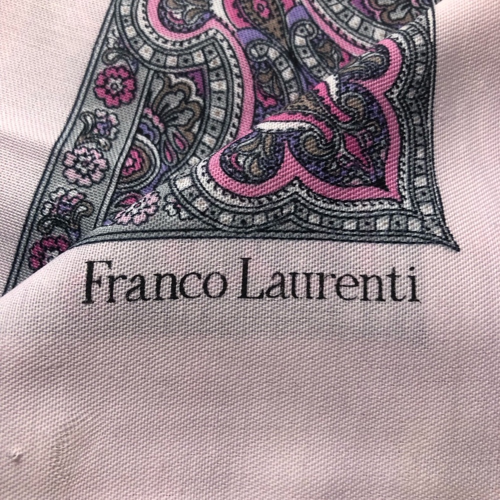 Franco Laurenti Pink scarf